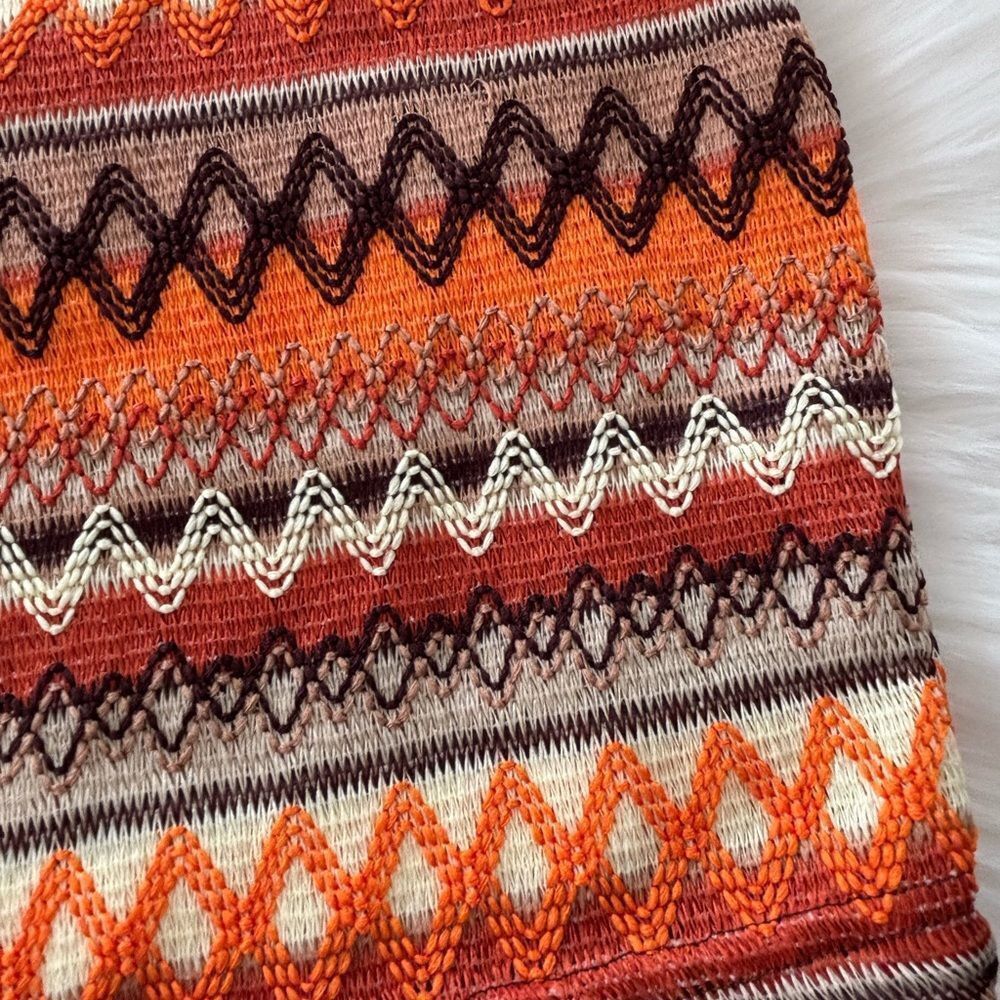 Mexicali Print Mini Skirt Med - Picture 8 of 10